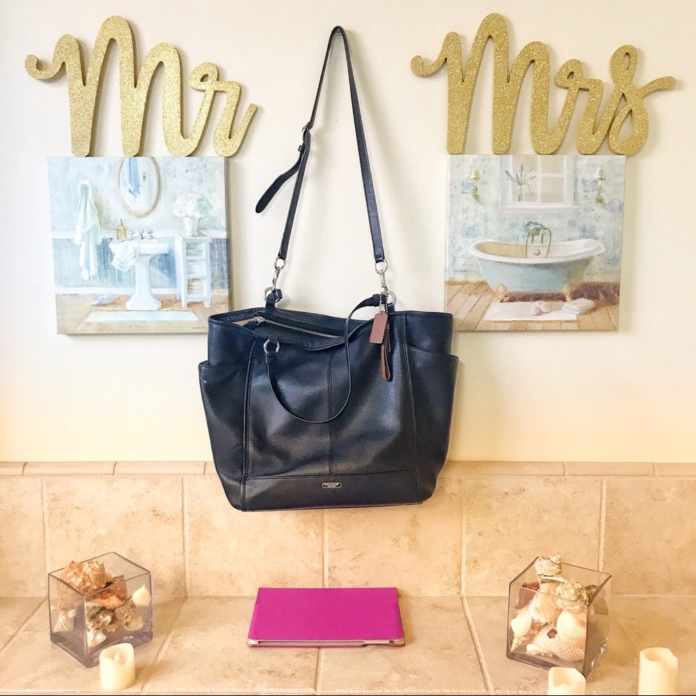 Coach crossbody tote